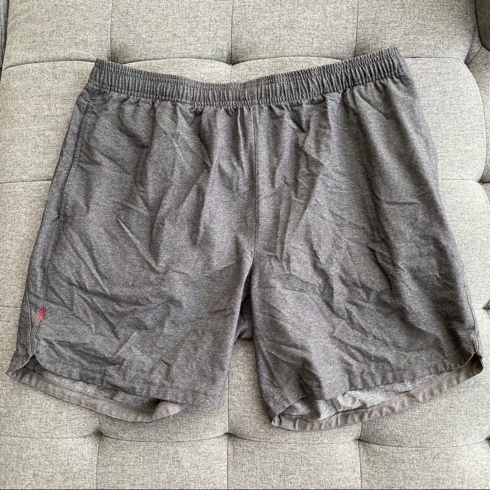 Rhone Workout Shorts Grey